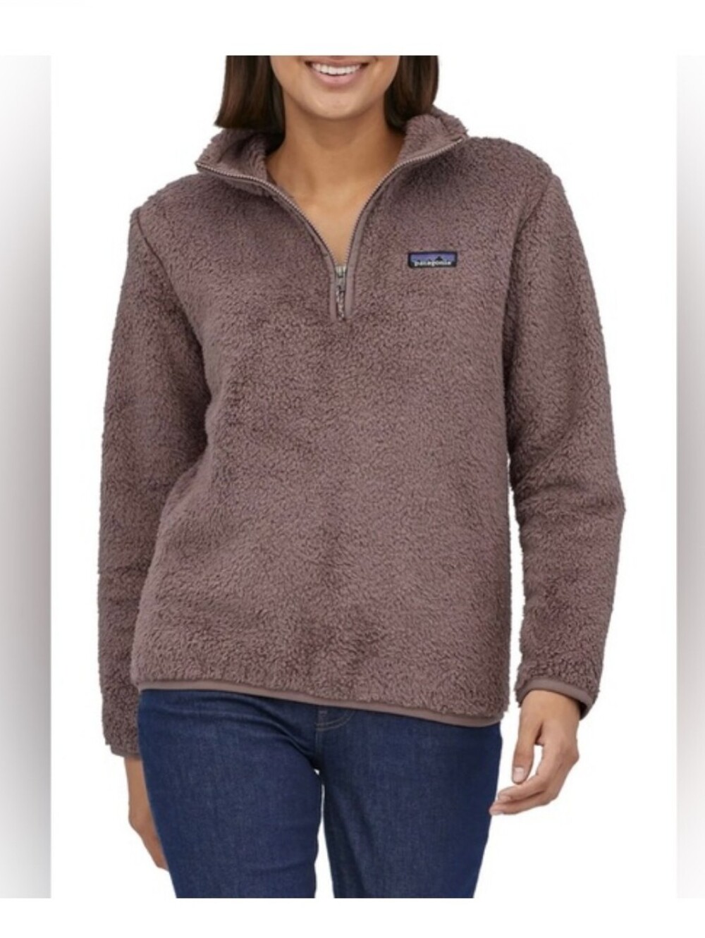Patagonia Los Gatos Teddy Fleece Quarter-Zip Pullover